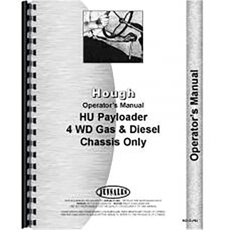 Payloader Chassis Operators Manual For Hough HU